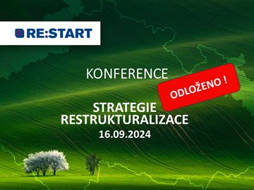 Konference Strategie restrukturalizace odložena