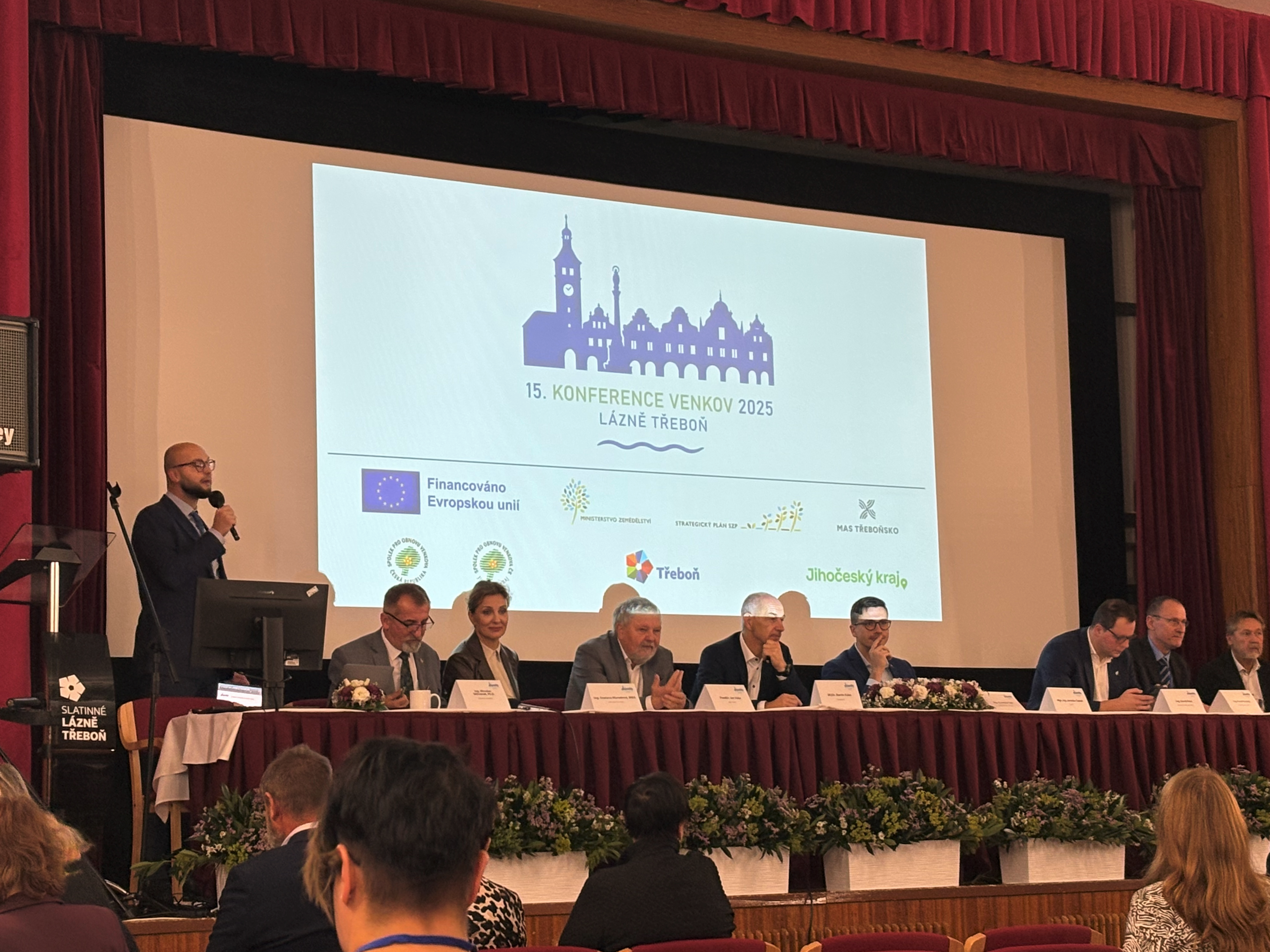 V Třeboni se za podpory IROP uskutečnila konference Venkov 2025