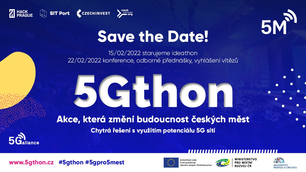 5gthon - Akce, která změní budoucnost českých měst