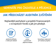 Jak předcházet auditním zjištěním poradí série seminářů