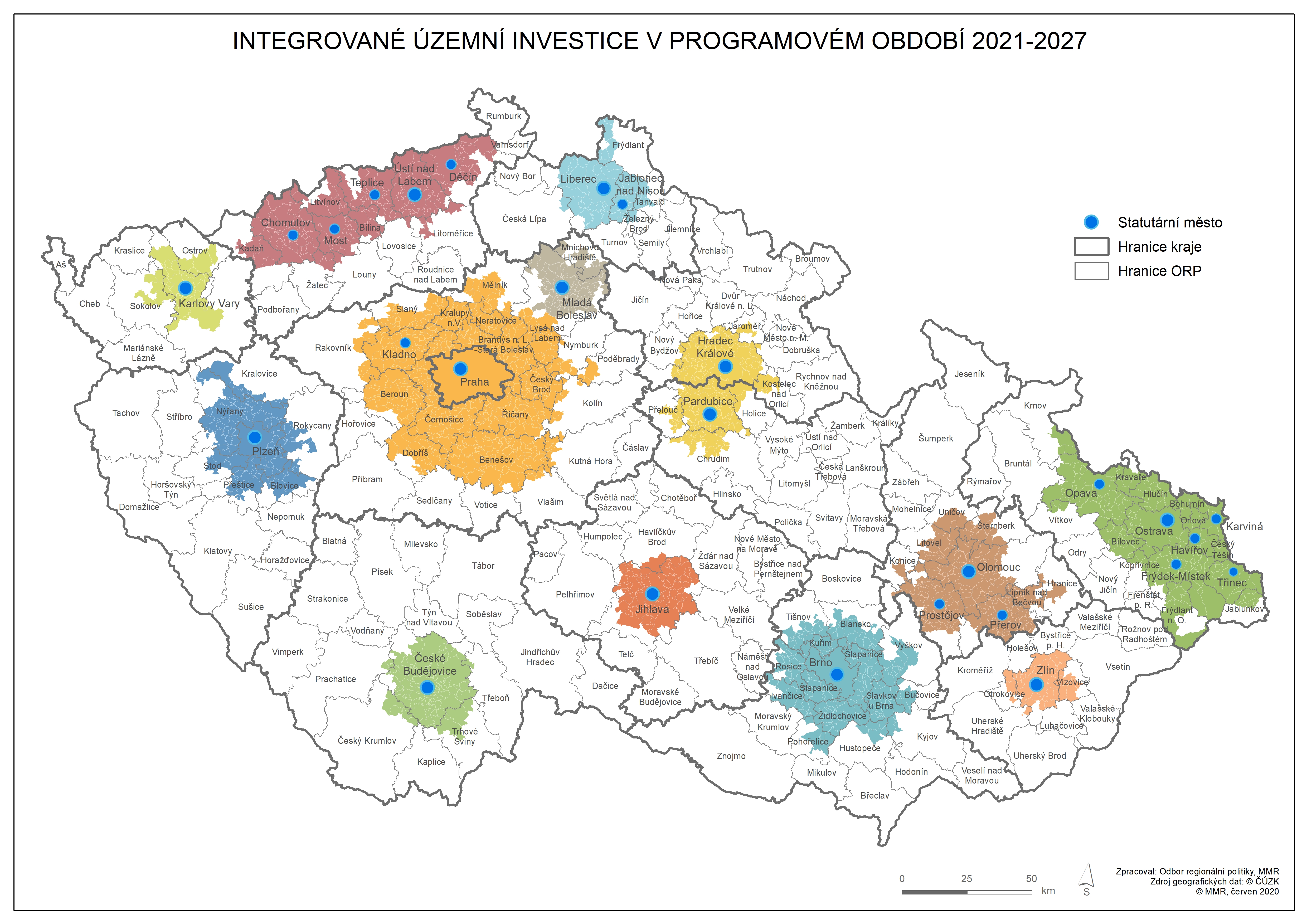 Integrované územní investice 2021-2027