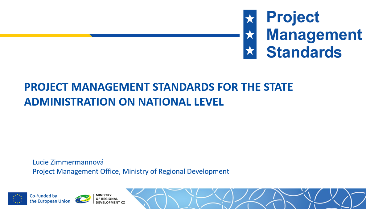 Představení Standardů projektového řízení kolegům ze zahraničí