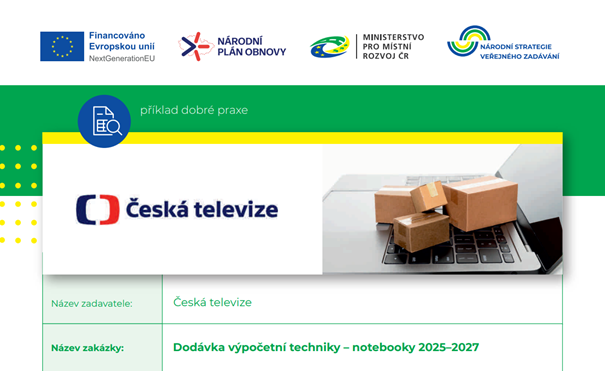  Příklady dobré praxe České televize