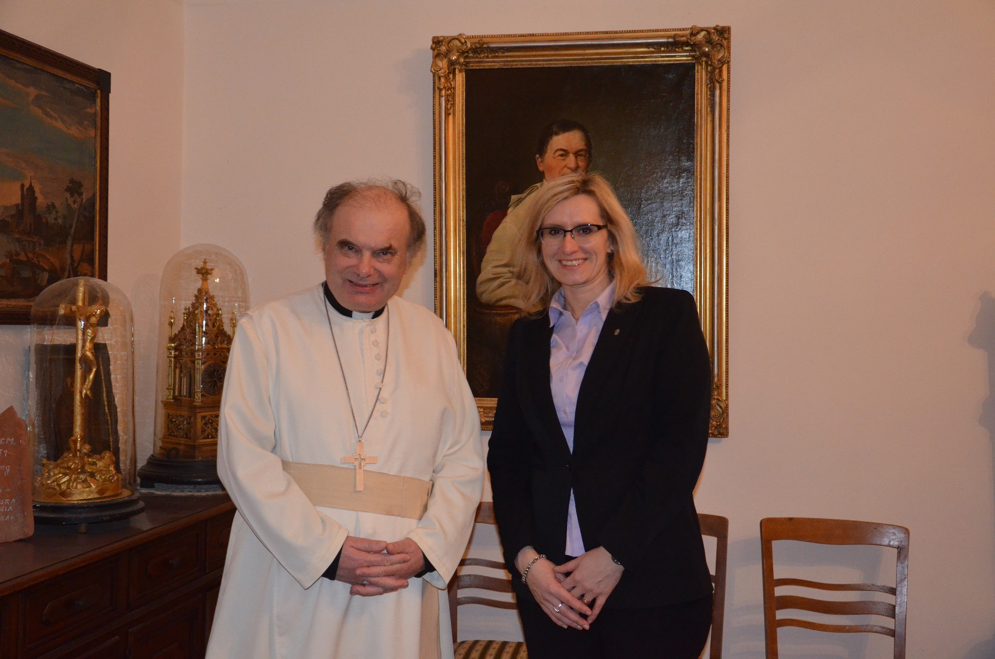 Ministryně Šlechtová ocenila projekt obnovy Kláštera premonstrátů v Teplé   