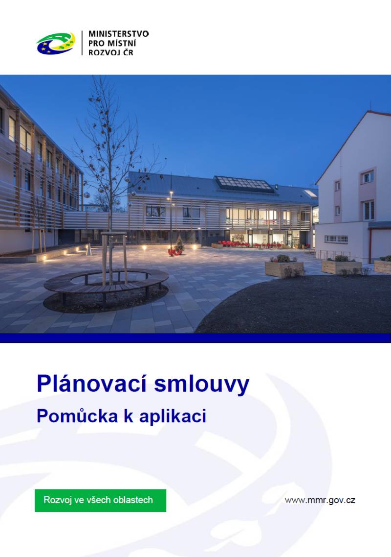 Plánovací smlouvy - pomůcka