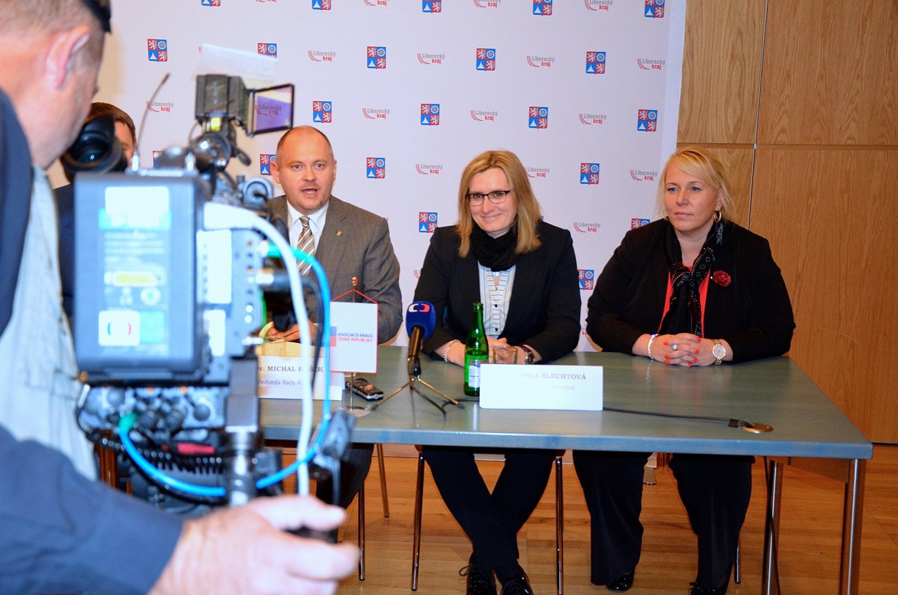 Ministryně Karla Šlechtová se ve čtvrtek sešla s hejtmany