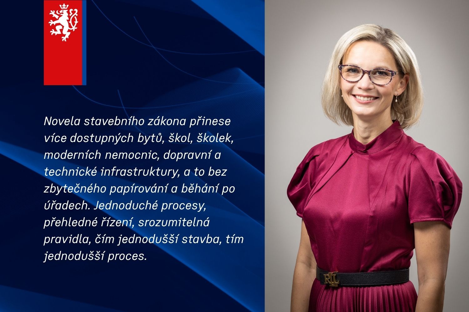 Projev ministryně pro místní rozvoj před zahájením 3. čtení návrhu novely stavebního zákona v Poslanecké sněmovně Parlamentu ČR