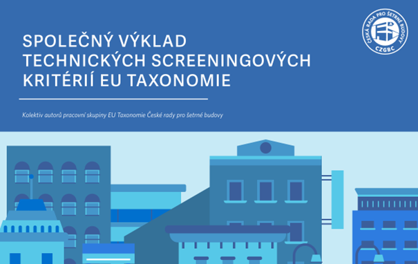  Společný výklad technických screeningových kritérií EU Taxonomie