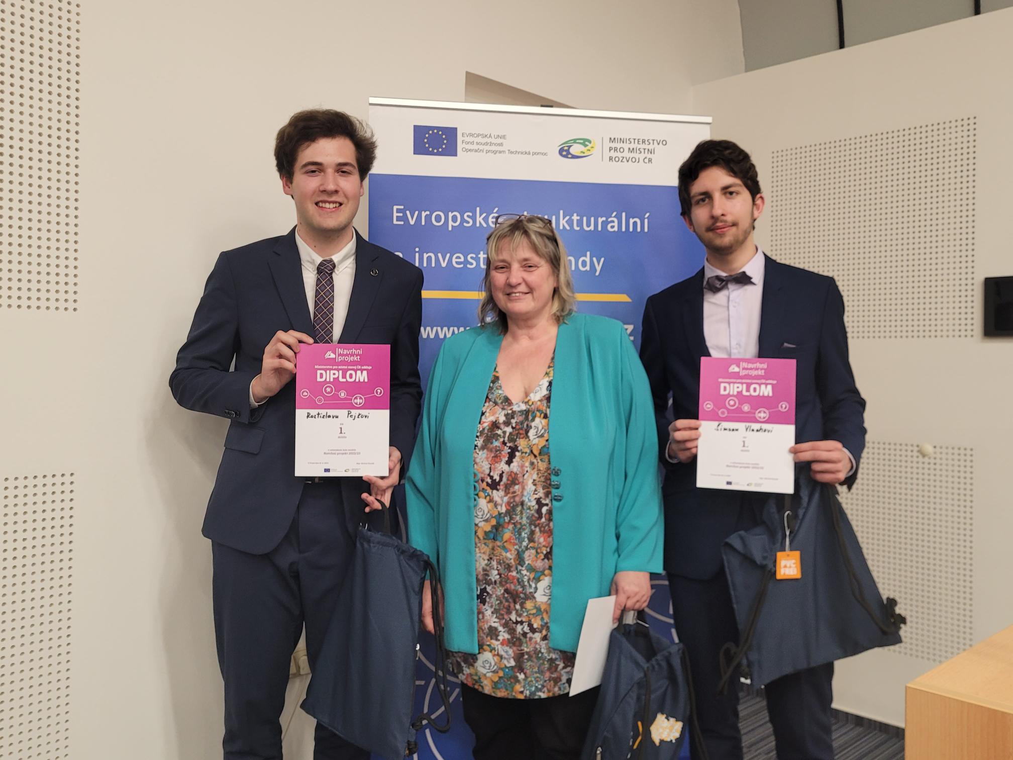 Návrh startovacích bytů od studentů z Ústí nad Labem  zvítězil ve středoškolské soutěži Navrhni projekt 